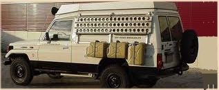 Tocota Landcruiser Buschtaxi die Legende in Afrika kommt nach Asien.